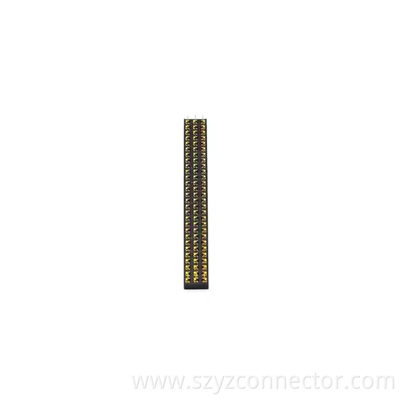2.0mm Pitch Female Header Three Rows Straight H2.0mm 328P (3)